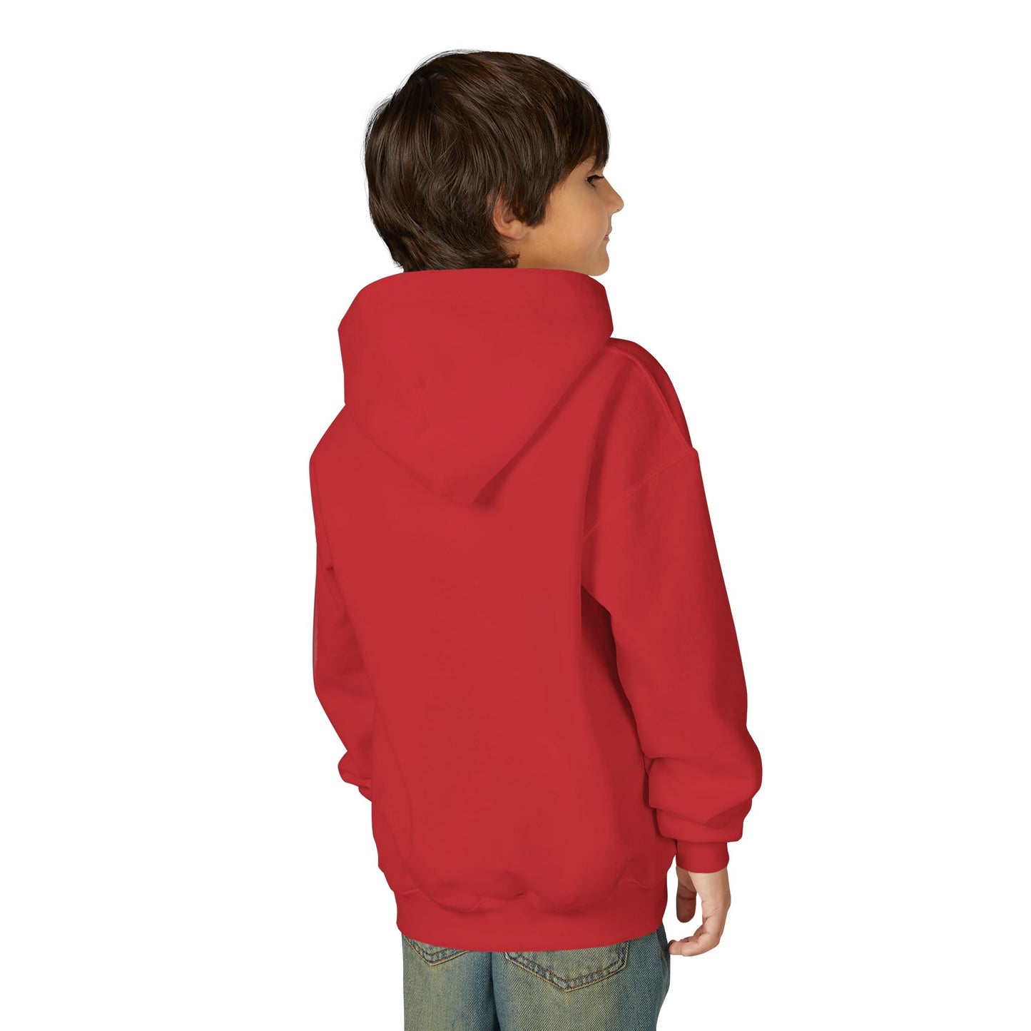 Youth Hoodie with Small Colorful 'R' Logo — Kids Casual Pullover