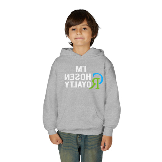 Youth Hoodie with Small Colorful 'R' Logo — Kids Casual Pullover
