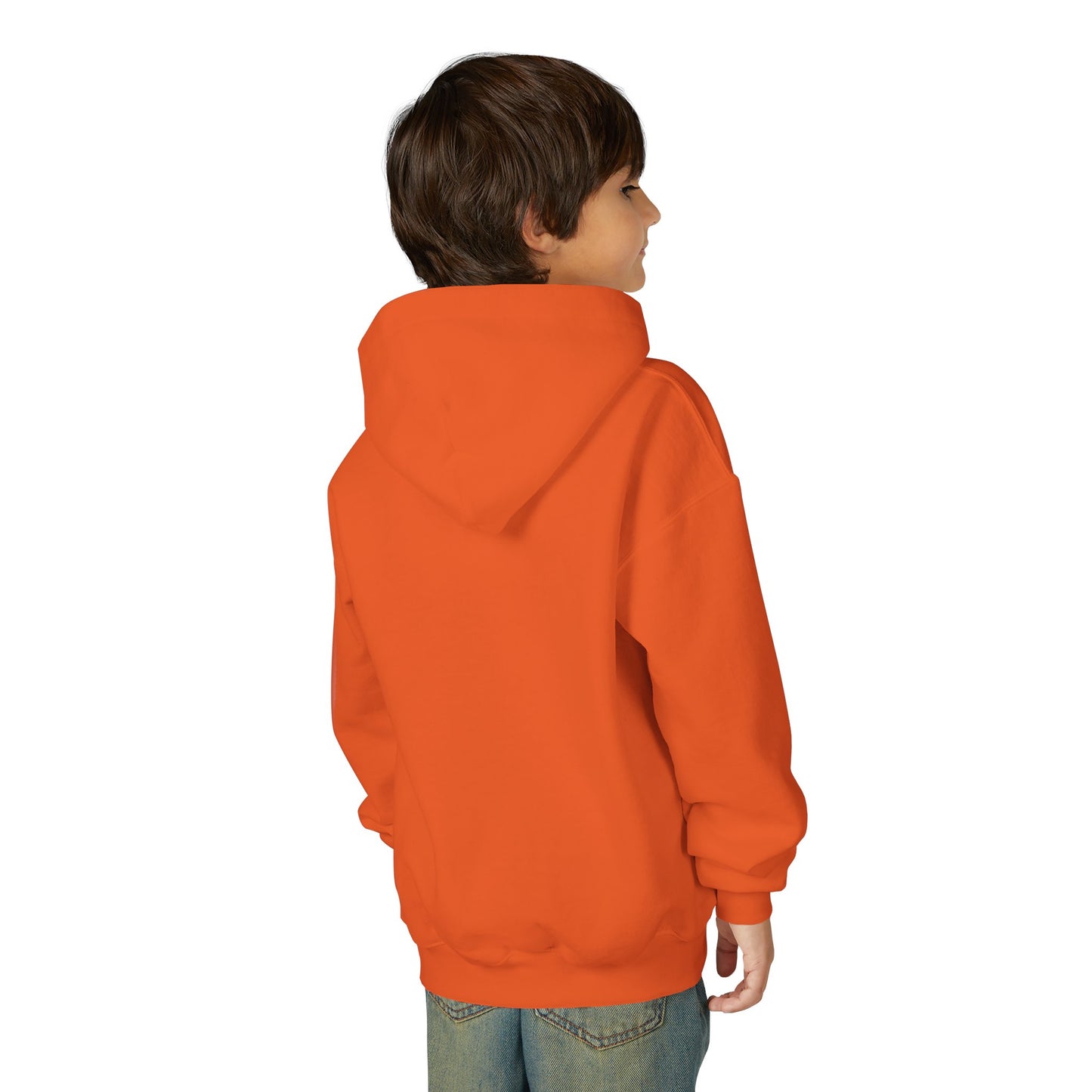 Youth Hoodie with Small Colorful 'R' Logo — Kids Casual Pullover